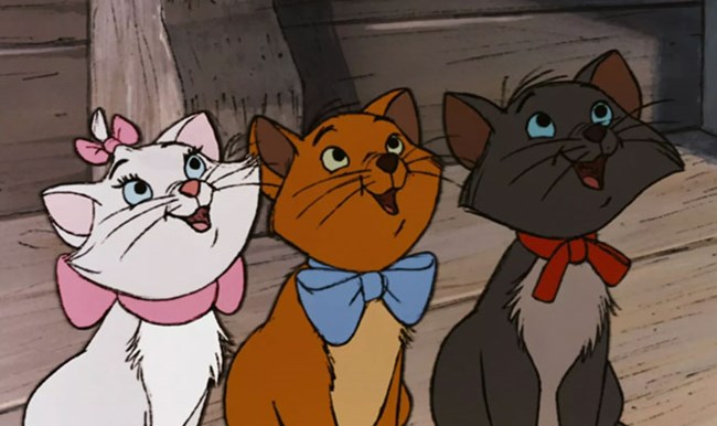 แม่แมวคลอดลูกสามตัวสามสี เหมือนการ์ตูนเรื่องแมวเหมียวพเนจรโดยบังเอิญแต่แบบว่าเป๊ะมาก  -